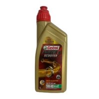 Dầu Nhớt Tổng Hợp Toàn Phần Castrol Power 1 Scooter 5W40 (1L) cho xe tay ga cao cấp