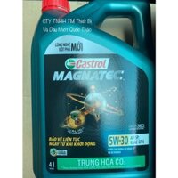 Dầu Nhớt Tổng Hợp Toàn Phần Castrol Magnatec 5W30