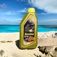 Dầu nhớt tổng hợp xe ga 1 Lít Havoline Super Matic 4T Semi Synthetic SAE 10W40 Caltex caltec cantec 1L