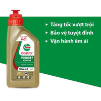 Dầu Nhớt Tổng Hợp Xe Số Castrol Power-1 10W40 800ml ( 0.8L)