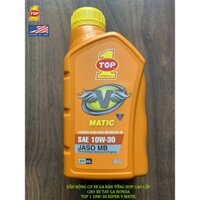 Dầu nhớt TOP 1 10W-30 Super V Matic công nghệ tổng hợp cho xe tay ga