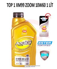 DẦU NHỚT TOP 1 XM99 ZOOM 10W60 1 LÍT XE PKL