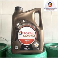 Dầu nhớt TOTAL QUARTZ 5000 10W40 SN/CF 4L