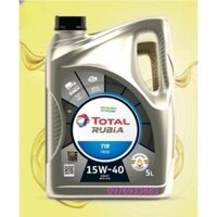 Dầu Nhớt Total Rubia TIR 7400 15W-40 5L - Động Cơ Dầu