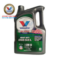 Dầu nhớt Valvoline 20W50 dùng cho động cơ Diesel. Dầu nhớt Hoa Kỳ nhập khẩu Valvoline All Fleet Turbo 20W50/CF-4. Can 5L
