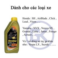 Dầu Nhớt Xe Ga Caltex Havoline Super Matic 4T 10W-40