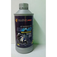 Dầu nhớt xe ga dragon extra rc 4T engine oil 10w40 SN MB fully synthetic 800ml