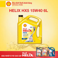 Dầu nhớt xe hơi cao cấp Helix HX5 15W40 Diesel 6L