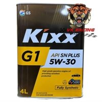 Dầu nhớt xe hơi ô tô kixx G1 5w30 api sn plus 4L