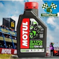 Dầu nhớt xe máy cao cấp MOTUL GOLD 3100 1Lít tay côn Exciter Sonic Rader Future Dream tiết kiệm giá công nhân