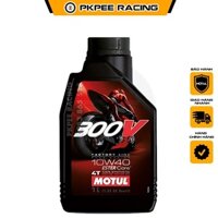 Dầu Nhớt Xe Máy Motul 300V 4T FACTORY LINE 10W40 Dung Tích 1L Phụ Kiện PKPEE