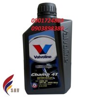DẦU NHỚT XE MÁY NHẬP KHẨU VALVOLINE USA CHAMP 4T 20W50  0.8 L