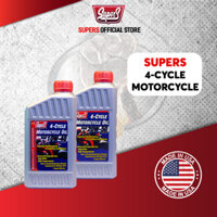 Dầu nhớt xe máy SUPER S 4-CYCLE MOTORCYCLE OIL 10W40 20W50 946ml