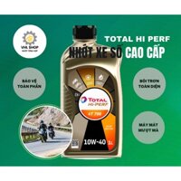 Dầu nhớt xe máy tổng hợp cao cấp TOTAL HI PERF 4T 700 10W40