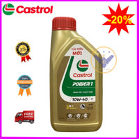 Dầu nhớt xe máy, xe số cao cấp tổng hợp Castrol Power 1 4T 10W-40 dung tích 800ml
