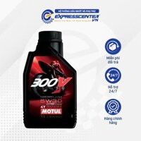 Dầu Nhớt Xe Moto Motul 300V 5w30 1L France Tem 1 Lớp