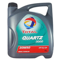 Dầu Nhớt Xe Ô Tô Total Quartz 3000-20W50 (4L)