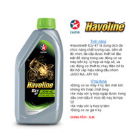 Dầu nhớt xe số CALTEX HAVOLINE EZY 4T 20W40 800ml Gốc khoáng