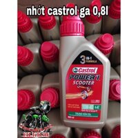 Dầu nhớt xe tay ga cao cấp tổng hợp Castrol Power 1 Scooter 10W40  800ml