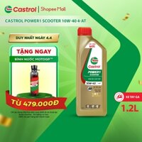 Dầu nhớt xe tay ga Castrol POWER1 SCOOTER 10W-40 4-AT (1L)