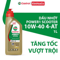 Dầu nhớt xe tay ga Castrol POWER1 SCOOTER 4T 10W-40 1L