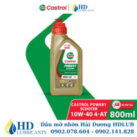 Dầu nhớt xe tay ga Castrol POWER1 SCOOTER 4T 10W-40 0.8L