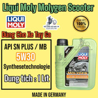 Dầu nhớt Xe Tay ga LIQUI MOLY MOLYGEN 4T 5W30 ( SCOOTER )  1 Lít Made in Germany  (21718) >>>>