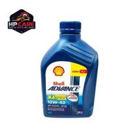 Dầu nhớt xe tay ga Shell Advance AX7 Scooter 800ml