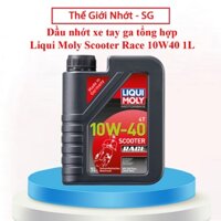 Dầu nhớt xe tay ga tổng hợp Liqui Scooter Race 10W40 1L