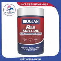 Dầu nhuyễn thể Bioglan Red Krill Oil 1000mg Úc