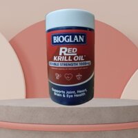 Dầu nhuyễn thể Bioglan Red Krill oil double strength 1000mg 60 viên