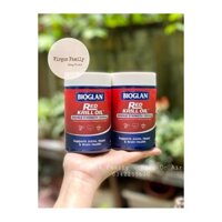 Dầu nhuyễn thể Bioglan Red Krill Oil 1000mg 60 viên