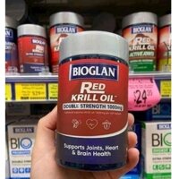 Dầu nhuyễn thể Bioglan Red Krill oil