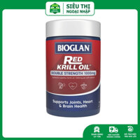 Dầu nhuyễn thể Bioglan Red Krill Oil 1000mg Úc