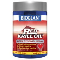 Dầu nhuyễn thể Bioglan Red Krill Oil 1000mg 60 viên