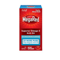 Dầu nhuyễn thể (dầu tôm) Schiff MegaRed Extra Strength Krill Oil 500mg 90 viên
