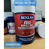 DẦU NHUYỄN THỂ LIỀU CAO - BIOGLAN RED KRILL OIL 1000MG