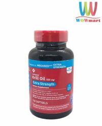 Dầu nhuyễn thể Member’s Mark Extra Strength Omega-3 Krill Oil 500mg 160 Sofgels