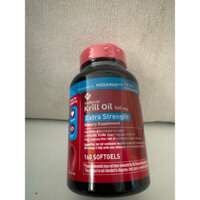 Dầu nhuyễn thể Member’s Mark Extra Strength Omega-3 Krill Oil 500mg 160 Sofgels