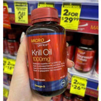 Dầu nhuyễn thể Microgenics Krill Oil 1000mg