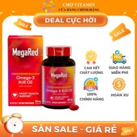 Dầu Nhuyễn Thể Thượng Hạng MegaRed Krill Oil Omega 3 + Astaxanthin + Phospholipids 60 Softgels
