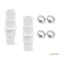 Đầu nối bộ chuyển đổi ống bể bơi EatopYour, khớp nối nhựa 1-1 / 4 "hoặc 1-1 / 2" cho ống hút bụi, máy hút bụi và bộ lọc mới