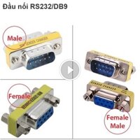 Đầu nối cáp RS232 3 option 2 đầu âm | 2 đầu dương | 1 đầu âm/1 đầu dương – đầu nối phụ kiện điện tử