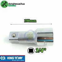 Đầu nối dài 3/4 Kingtony 6251-04 dài 100mm đầu vuông 19mm