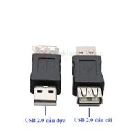 Đầu nối dài USB 2.0 đực-cái (USB Male to Female)
