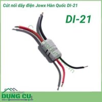 Đầu nối dây điện nhanh đôi DI-21 Jowx Hàn Quốc