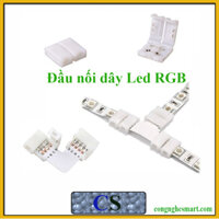 Đầu nối dây Led RGB CNS810 8mm, 10mm – kẹp chữ I, kẹp chữ T, kẹp chữ L cho dây Led