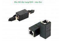 Đầu Nối Dây Mạng RJ45 1 ra 1 - màu đen