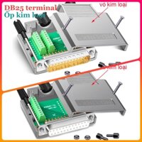 Đầu nối DB25 Male, Female vặn vít Terminal kèm ốp kim loại Tạo cáp COM DB25, Đực, Cái, DB55 sang DB9 DB15 DB37, máy CNC