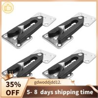 Đầu nối ghế cắt cao cấp, 4 chiếc Sofa kim loại Khớp nối Snap Cá sấu Phong cách Phần Đầu nối ghế